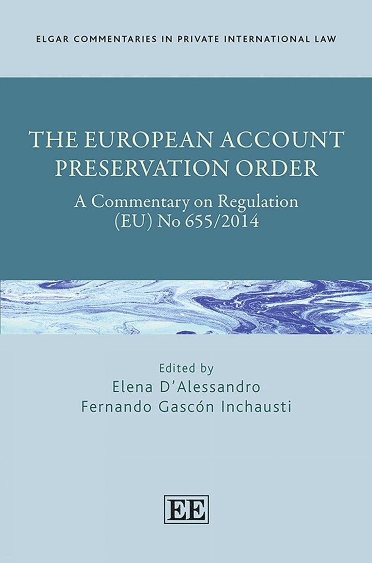 The European Account Preservation Order 1