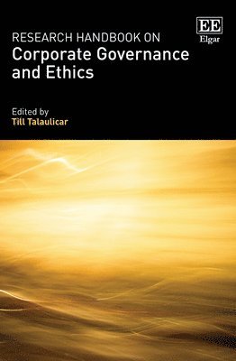 bokomslag Research Handbook on Corporate Governance and Ethics