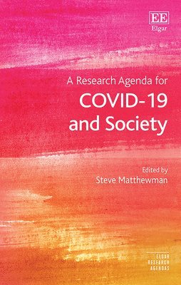 bokomslag Research Agenda for COVID-19 and Society