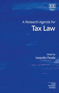 bokomslag A Research Agenda for Tax Law