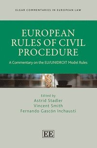 bokomslag European Rules of Civil Procedure