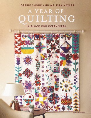 bokomslag A Year of Quilting