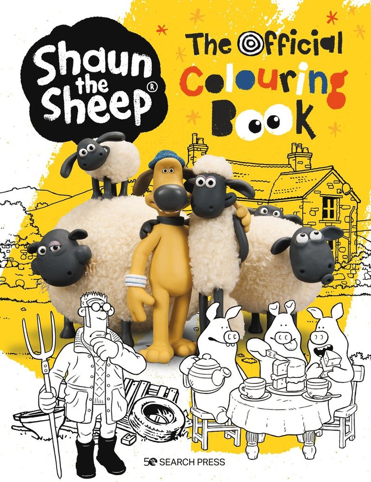 Aardman, Aardman Animations Ltd - Shaun the Sheep: The Official Colouring Book, Häftad