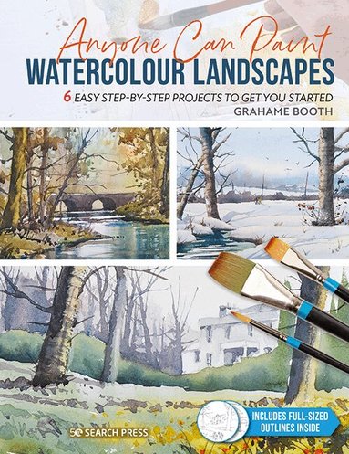 Grahame Booth - Anyone Can Paint Watercolour Landscapes, Häftad
