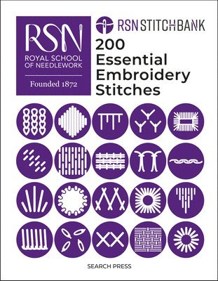 bokomslag RSN Stitch Bank: 200 Essential Embroidery Stitches