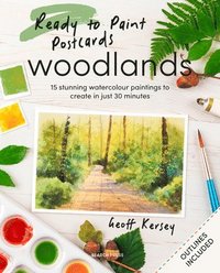 bokomslag Ready to Paint Postcards: Woodlands