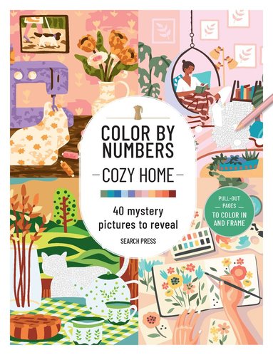 Search Press - Color by Numbers: Cozy Home, Häftad