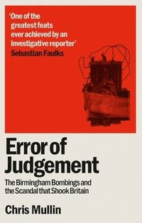 bokomslag Error of Judgement