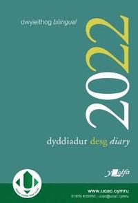 bokomslag Dyddiadur Desg y Lolfa 2022 Desk Diary