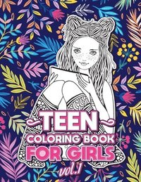 bokomslag Teen Coloring Books for Girls