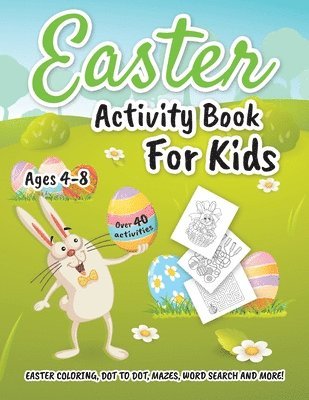 Easter Activity Book for Kids ages 4-8 1