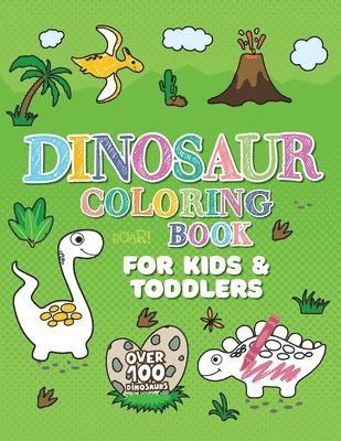 bokomslag Dinosaur Coloring Book