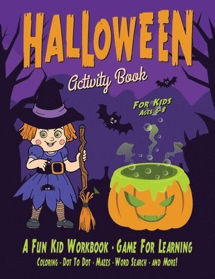 Halloween Activity Book for Kids