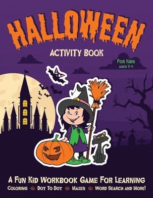 Halloween Activity Book for Kids Ages 3-5 1