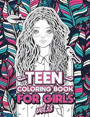 bokomslag Teen Coloring Books for Girls