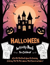 bokomslag Halloween Activity Book for Children