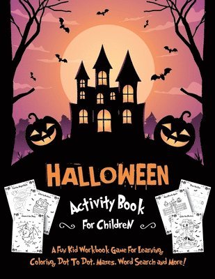 Halloween Activity Book for Children