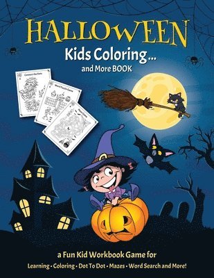 bokomslag HALLOWEEN KIDS COLORING... And More BOOK