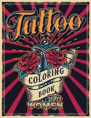 bokomslag Tattoo Coloring Book for Women