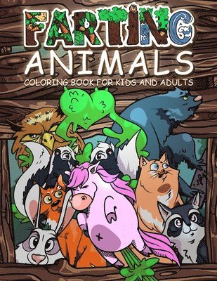 FARTING ANIMALS Coloring Book 1