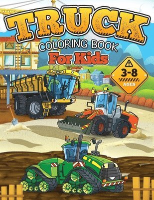 TRUCK Coloring Book for Kids 1