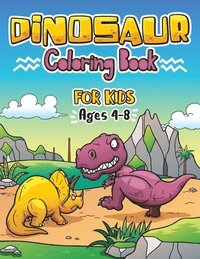 bokomslag Dinosaur Coloring Book for Kids ages 4-8