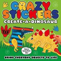 bokomslag Crazy Stickers: Create-a-Dinosaur