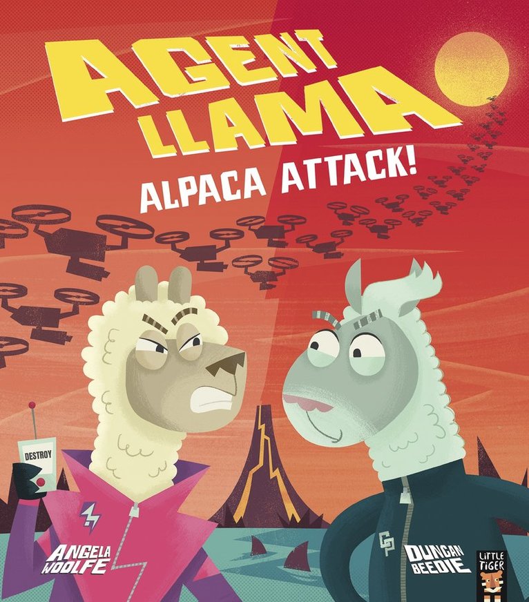 Angela Woolfe - Agent Llama: Alpaca Attack!, Häftad