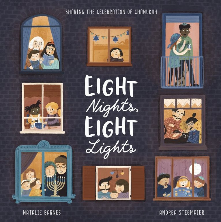 Natalie Barnes - Eight Nights, Eight Lights, Inbunden