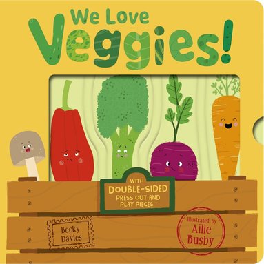Becky Davies - We Love Veggies!, Kartonnage