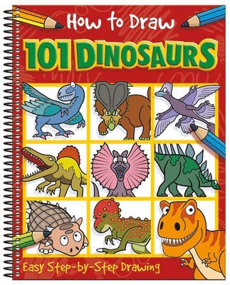 bokomslag How to Draw 101 Dinosaurs