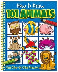 bokomslag How to Draw 101 Animals