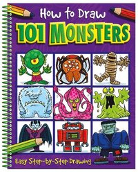 bokomslag How to Draw 101 Monsters