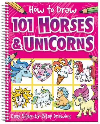 Barry Green - How to Draw 101 Horses and Unicorns, Häftad