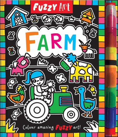 Melanie Hibbert - Fuzzy Art Farm, Inbunden
