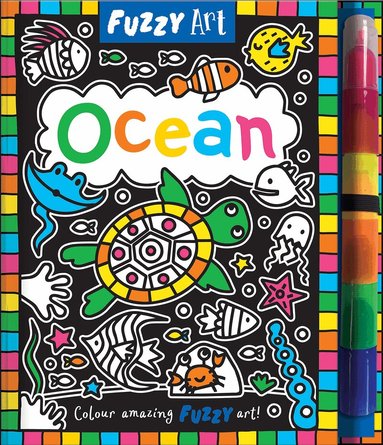 Melanie Hibbert - Fuzzy Art Ocean, Inbunden