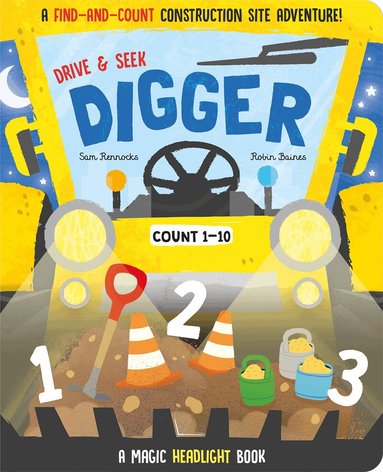 Jenny Copper - Drive & Seek Digger - A Magic Find & Count Adventure, Kartonnage