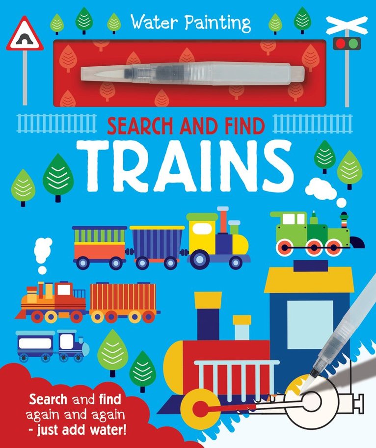 Georgie Taylor - Search and Find Trains, Inbunden