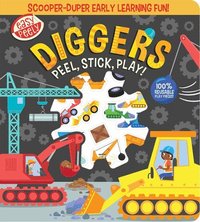 bokomslag Easy Peely Diggers - Peel, Stick, Play!