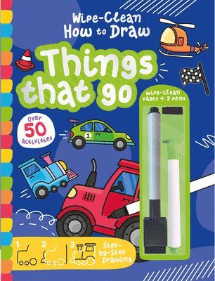 Wipe-Clean How to Draw Things That Go 1
