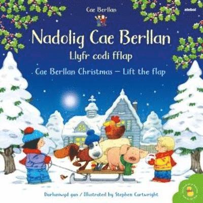 Nadolig Cae Berllan - Llyfr Codi Fflap / Cae Berllan Christmas - Lift the Flap 1