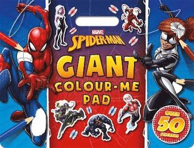 bokomslag Marvel Spider-Man: Giant Colour-Me Pad