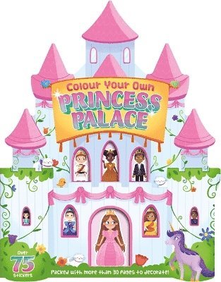 bokomslag Colour Your Own Princess Palace