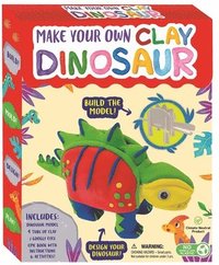 bokomslag Make Your Own Clay Dinosaur: Craft Box Set for Kids