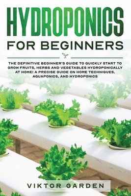 bokomslag Hydroponics for Beginners