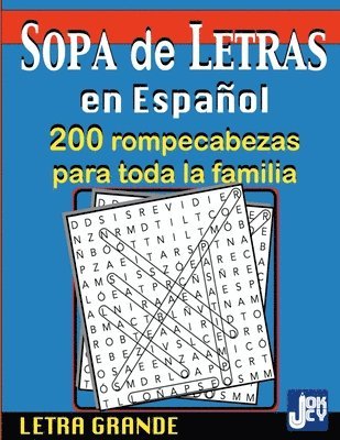 Jocky Books - Sopa de Letras en Español, Häftad