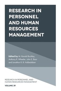 bokomslag Research in Personnel and Human Resources Management