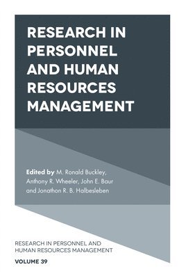 Research in Personnel and Human Resources Management 1