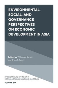 bokomslag Environmental, Social, and Governance Perspectives on Economic Development in Asia