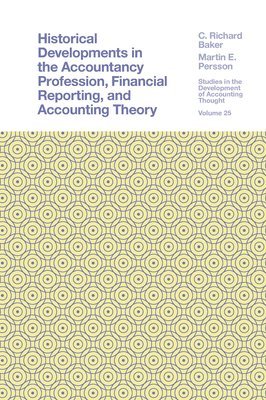 bokomslag Historical Developments in the Accountancy Profession, Financial Reporting, and Accounting Theory